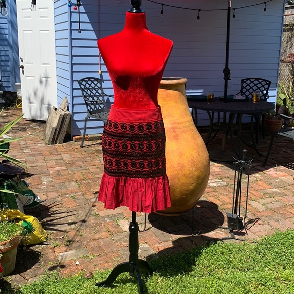 Anthropologie Sequined Suelta Skirt  8 - Picture 10 of 11